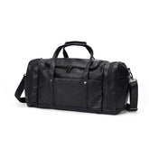 Hot Selling PU Travel Bag with Shoe Compartment Large Capacity Waterproof Weekend Duffel Bag Gym Bag for Men