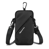 Wrist PU Bag Unisex Single Room Diagonal Customized Waterproof Waist Belt Mobile Phone Holder for Sports Fitness Running Arm