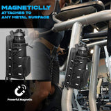 Magnetic Gym Bag for Men and Women Phone Water Bottle Holder Gym Magnet Small Pouch Crossbody Shoulder Sports Fitness Travel Bag