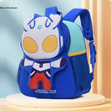 Cartoon Cross-Border Children's Bag Fashionable Lightweight Burden-Reducing for Boys Girls Polyester Zipper Backpack