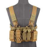 Tactical Vest Chest Rig Waterproof Nylon Gym Bag and Oxford for Training and Cycling Sports Outdoor Tactical Chest Duffle Bags
