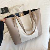 Vintage Simple Commuting Bag Women's 2025 Autumn and Winter New Stylist Large Capacity Shoulder Hand Tote Bag