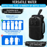Women Men Multipurpose Waterproof Sport Water Bottle Crossbody Magnetic Bag for Gym
