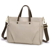 Laptop Bag Thickened Anti-Collision Briefcase Handheld Premium Feel Large Capacity Nylon Cloth Waterproof Travel Tote Bag