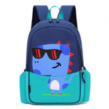 New Cute Dinosaur Design Student Backpack Cross-Border Hot-Selling Double Shoulder Bag for Kindergarten Boys