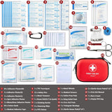 Manufacturer High Quality Mini Tactical First Aid Kit with Emergency Medical Supplies Outdoor Travel Camping Kit