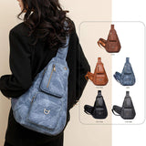 New Ladies Shoulder Bag for Casual Hundred Crossbody Women's Multifunctional Chest Pack Buckle Messenger Bag