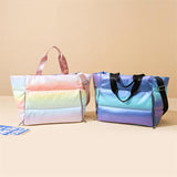 Hot Dry Wet Separation Overnight Duffel Bags Short Travel Bags Luggage for Ladies pink Gym Sport Bag