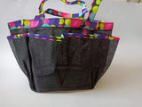 Hot Mesh Bathroom Storage Basket Multi Pocket Beach Swimming Bag Large Capacity Travel Shower Toiletry Net Tote Bag