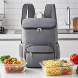Large Capacity Insulated Outdoor Backpack Cross-Border Fresh-Keeping Picnic Cooler Leak-Proof Camping Lunch Bag