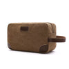 Durable Canvas Travel Handbag – Solid Color Single Shoulder Crossbody Bag