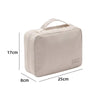 Multi-Function RPET Cosmetic Organizer Bag – Waterproof Hanging Travel Storage Bag