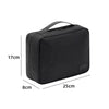 Multi-Function RPET Cosmetic Organizer Bag – Waterproof Hanging Travel Storage Bag