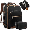 Spot Cross-Border Geometric Color Contrast Multi-Piece Waterproof Polyester Backpack Large Storage Business Travel Luggage Body