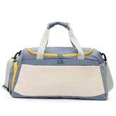 New Design Fashion Large Capacity Sports Yoga Travel Bag Portable with Shoe Compartment Nylon Sport Duffel Bag Custom Gym Bag