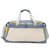 New Design Fashion Large Capacity Sports Yoga Travel Bag Portable with Shoe Compartment Nylon Sport Duffel Bag Custom Gym Bag