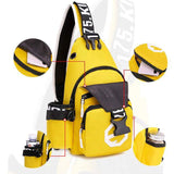 Women New Style All-match Messenger Bag Large Capacity Shoulder Canvas Purses Fanny Pack Crossbody