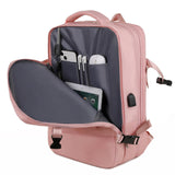 Design of Large Capacity Shoulder Women's Multi-functional Waterproof Leisure Expansion Travel Computer Backpack