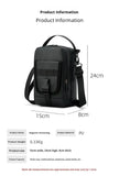 New Sports Zipper Box Shape Single-Shoulder Bag Men's Outdoor Punk Crossbody Waterproof Tool Cycling Phone Magnetic Gym Bag
