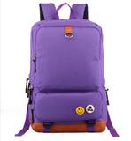 Korean Oxford Fabric Fashion College Students Backpacks Large Volume Solid Color Business Casual Bag
