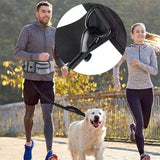 Pet Training Dog Walking Waist Bag with Oxford and Zipper Closure Portable Water Bottle Holder Hiking Snack Waste Pickup Bag