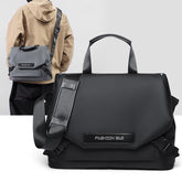 Large Capacity Cross-Border Men's Leather Messenger Bag Casual Single Shoulder Film Crossbody for Business Commuting Single Bag