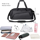 Fitness Training Bag Zipper Waterproof Oxford Cloth Weekender Sports Gym Duffel Outdoor Travel Bag Equipment Custom Gym Bag