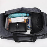 Unisex Travel Bag Business Outdoor Waterproof Polyester Dry Wet Separation Independent Shoe Compartment Sports Fitness Bag