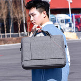 Fashion Fabric Laptop Bag Handbag Crossbody Unisex Outdoor Multi-function Business Briefcase Waterproof Messenger Laptop Bag
