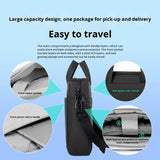 Business Men and Women 14 Airbag Laptop Bag Crossbody Shoulder Soft Bag Gaming Waterproof Durable