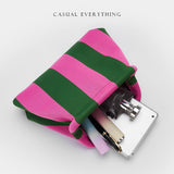 Versatile Striped Cloud Bag Fly-Woven Clutch Cross-Border Women's Open Closure Beach Commuting Bag with Polyester Lining Handbag