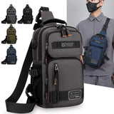 Fashionable Multi-functional Custom Waterproof Hiking Daypack Sling Backpack Chest Shoulder Crossbody Bag for Man Travel Bag