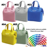 Travel Portable Meal Bag Thermal Bag Custom Oxford Cloth Large Capacity Insulated Bento Bag With Logo