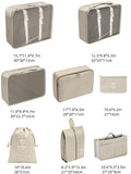8pcs Sets Travel Organizer Bags Large Capacity Luggage Packing Cubes Travel Laundry Storage Bag