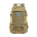 27L Waterproof 900D Oxford Tactical Backpack Custom Camouflage Zipper for Hiking Daypack Camping Traveling Motorcycle Use
