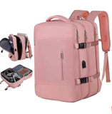 Design of Large Capacity Shoulder Women's Multi-functional Waterproof Leisure Expansion Travel Computer Backpack