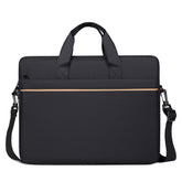 Portable Fabric Computer Bag Men's Laptop Shoulder Bag Large Capacity Business Briefcase Waterproof Breathable Travel Case