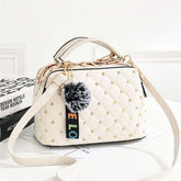 Trends Popular Pink Pu Leather Designer Fashion Shoulder Lady Tote Handbag