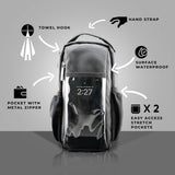 Magnetic Gym Bag Waterproof Durable Oxford Mobile Phone Bottle Holder Sling Bag Pouch Magnetic Water Bottle Bag