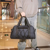 Sports Fitness Training Bag Unisex Short-Distance Business Travel Dry Wet Separation Crossbody Waterproof Oxford Luggage Handbag