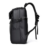 Unisex Oxford Film Expandable Backpack Multifunctional Short Trip Travel Casual Computer Bag Business Commuting Basketball Bag