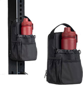 Magnetic Men Pouch Women Travel Work Sports Sling Gym Bottle Bag