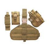 Thigh Gun Bag Tactical Heavy Duty Oxford Waterproof Universal Drop Leg Thigh Holster