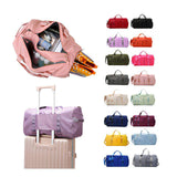 Sports Gym Bag for Women Travel Duffel Bag with Wet Pocket and Shoes Compartment for Training Swim Yoga Shopping Tote Travel Bag