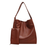 Sac a Main Femme Large Capacity PU Leather Combo Luxury Handbags for Women Fashion Shoulder Armpit Purses Ladies Hand Bags