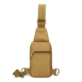 Outdoor Waterproof Designer Crossbody Multifunction Small Mini Tactical Man Single Chest Bag