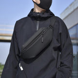 Men's Outdoor Fashionable Multi-function Sports Sling Casual Crossbody Chest Bag Business Single-shoulder Waist Bag