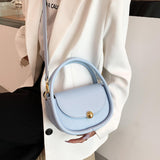 Arrival Ladies Purse Luxury Designer Handbags Famous Brands Sling Chic Cross Body Saddle Bag Sac New Pu Women Handbag