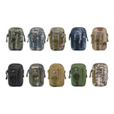 Tactical Sling Waist Bag Running Phone Bag Oxford Waterproof Molle Zipper Tear Resistant Traveling Sports Messenger Crossbody
