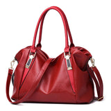 Unique Red Colour High Quality Custom Logo Luxury Handbags for Women Famous Brands
